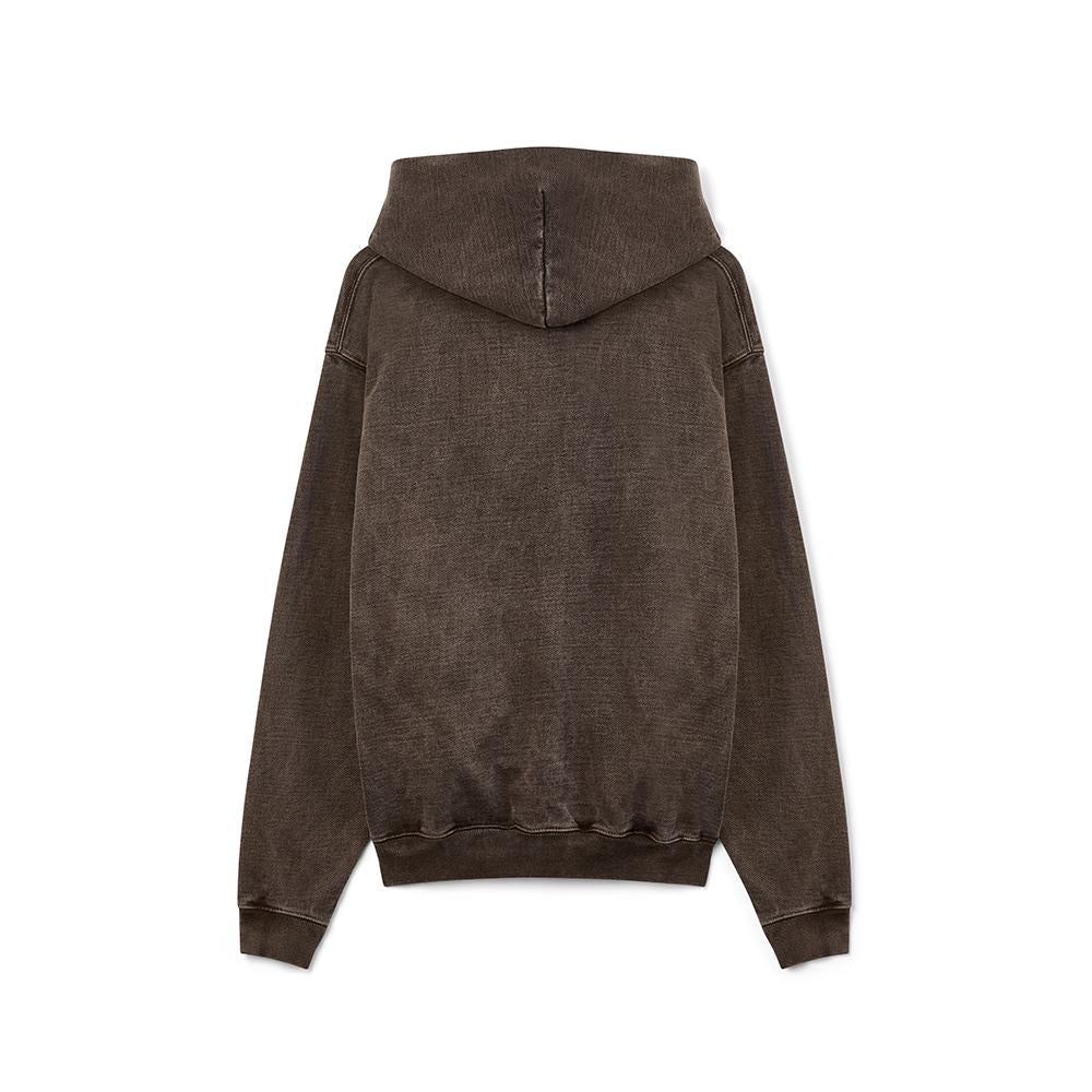 Brown Zip Hoodie