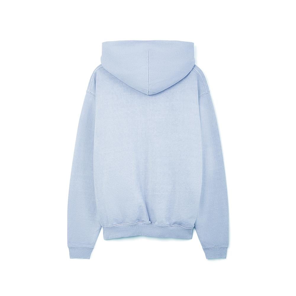 Light blue cheap zipper hoodie