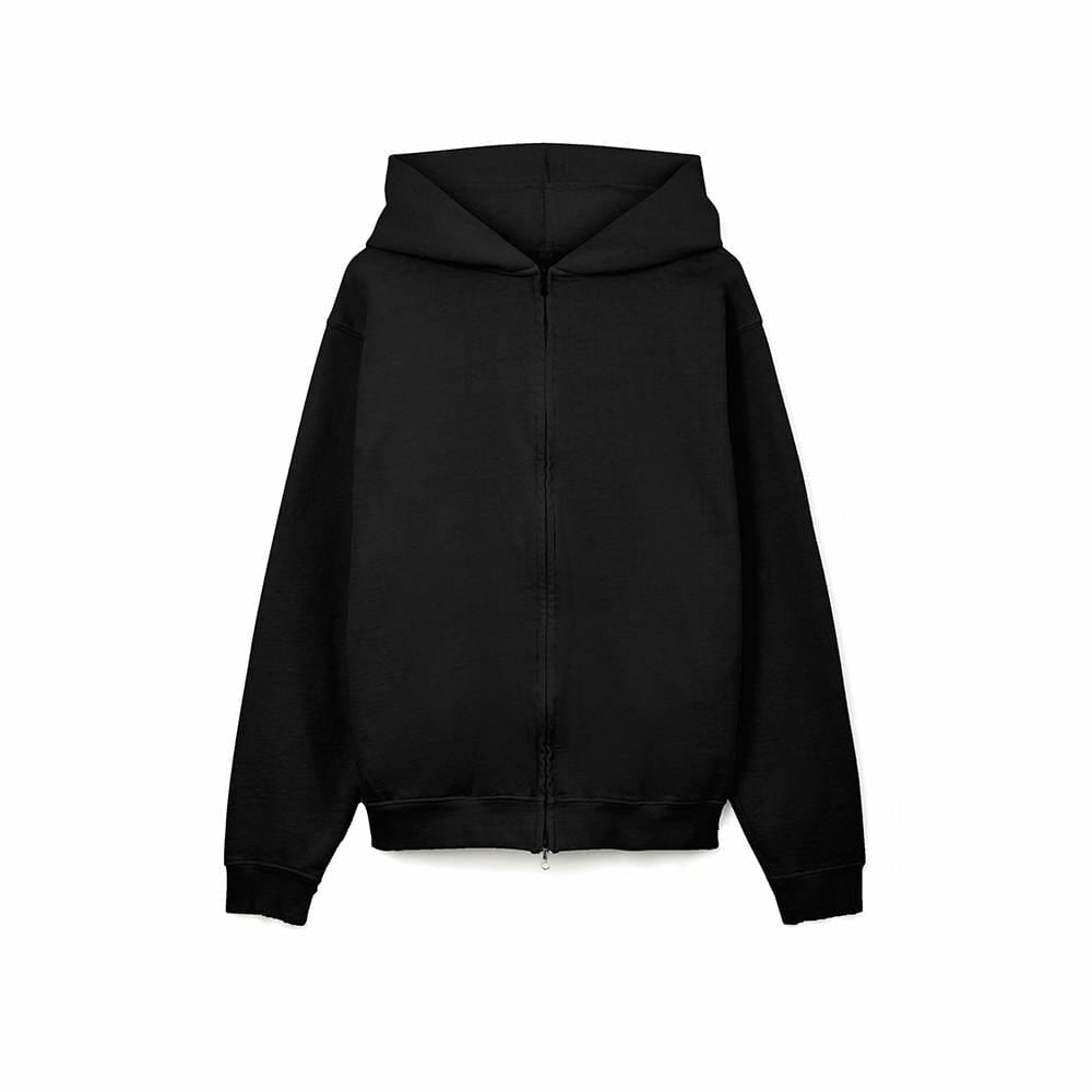 Black Zip Hoodie