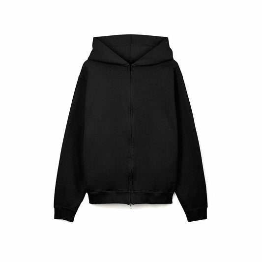 Black Zip Hoodie