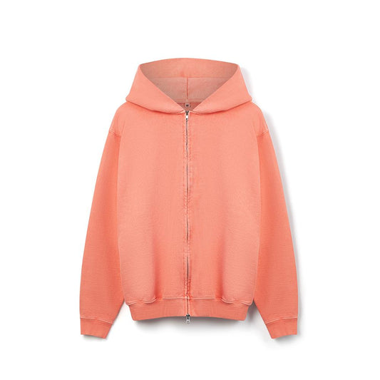 Peach Zip Hoodie